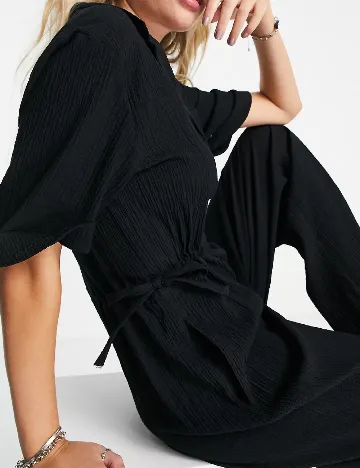 Salopeta Top Shop, negru Negru
