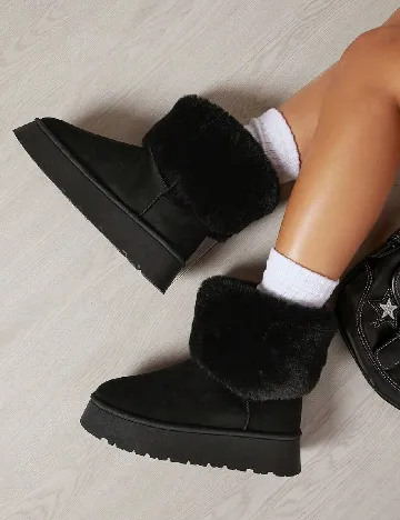 Ghete SHEIN, negru Negru