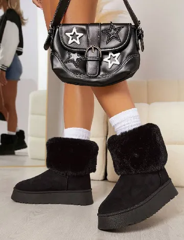 Ghete SHEIN, negru Negru