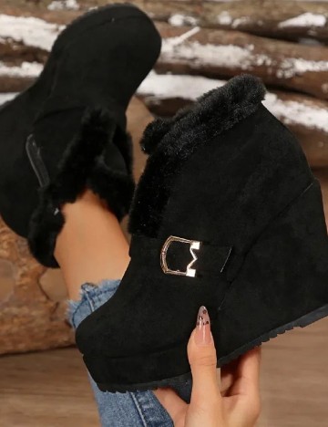 Botine SHEIN, negru