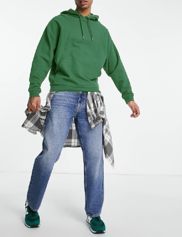 Hanorac Oversize ASOS, verde