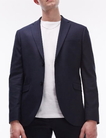 Sacou Topman, albastru