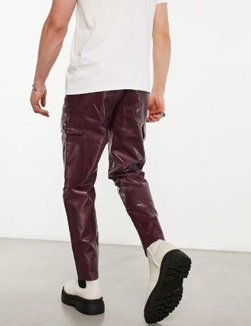 Pantaloni ASOS, pruna