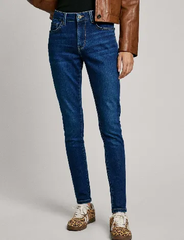 Blugi Pepe Jeans, bleumarin Albastru