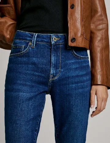 Blugi Pepe Jeans, bleumarin Albastru