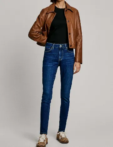 Blugi Pepe Jeans, bleumarin Albastru