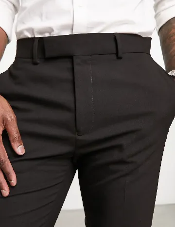 Set pantaloni 2 perechi ASOS, negru/gri