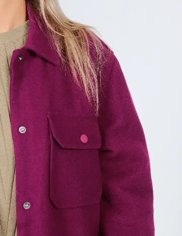 Jacheta Pepe Jeans, magenta Mov