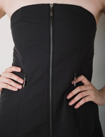 Rochie scurta Labelrail x Julia Cumming, negru