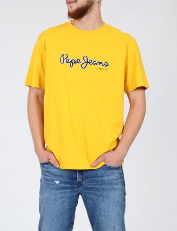 Tricou Pepe Jeans, galben