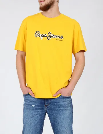 Tricou Pepe Jeans, galben