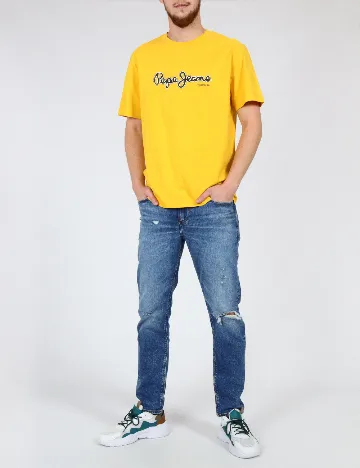 Tricou Pepe Jeans, galben