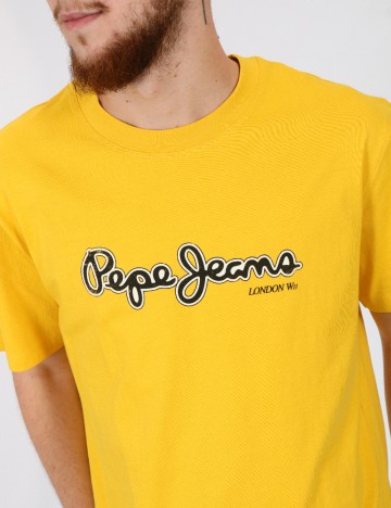 Tricou Pepe Jeans, galben