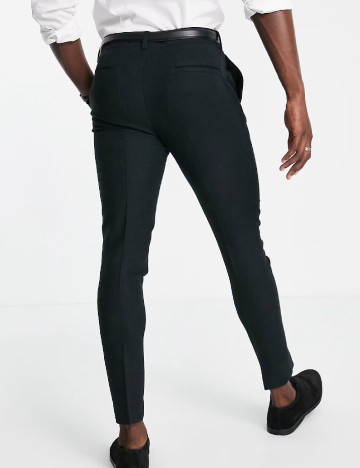 Pantaloni ASOS, verde inchis