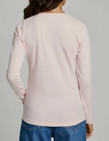Bluza Pepe Jeans, roz Rosu