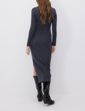 Rochie medie Reserved, gri