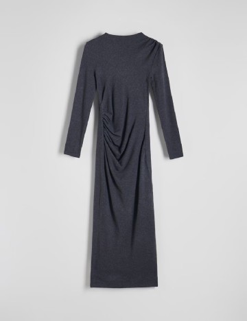Rochie medie Reserved, gri