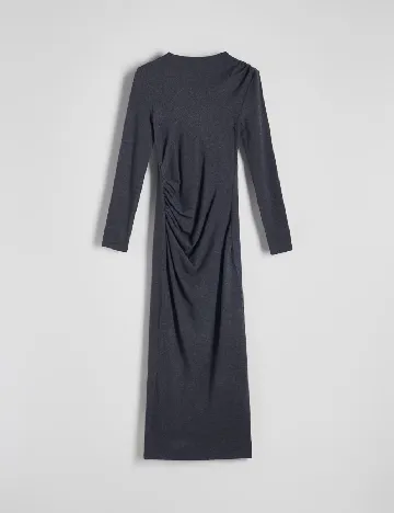 Rochie medie Reserved, gri Gri