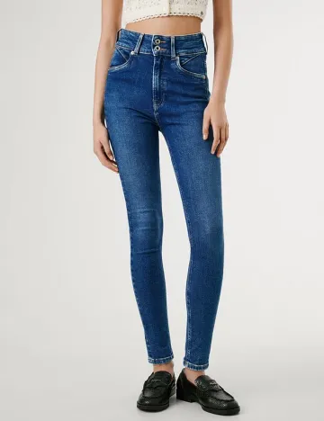 Blugi Pepe Jeans, albastru Albastru