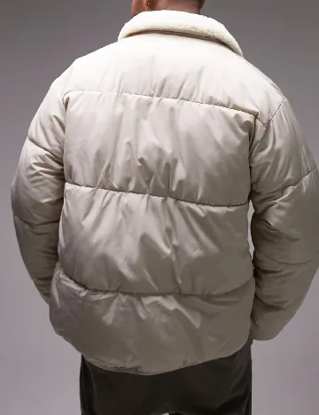 Geaca Topman, bej Crem