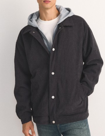 Jacheta Reserved, gri inchis