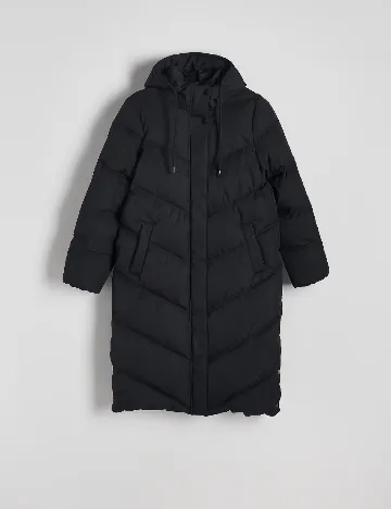 Geaca Reserved, negru Negru