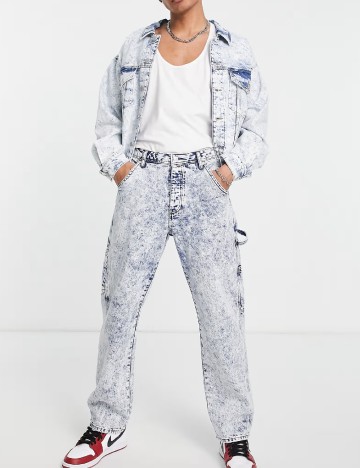 Jacheta ASOS, albastru