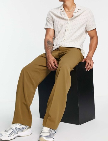 Pantaloni ASOS, kaki