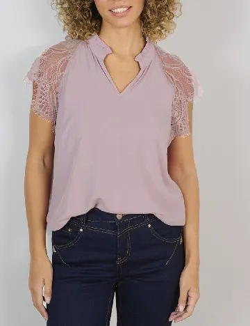 Bluza Cream, mov Mov
