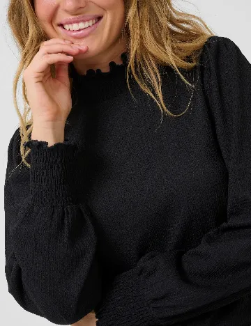 Bluza Kaffe, negru Negru