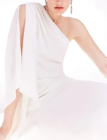 Rochie medie Karen Millen, alb Alb