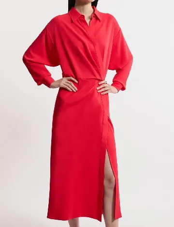Rochie medie Karen Millen, rosu Rosu