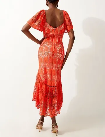 Rochie medie Karen Millen, portocaliu