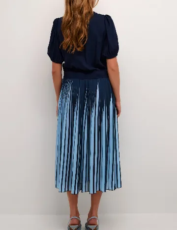 Rochie lunga Culture, albastru Albastru