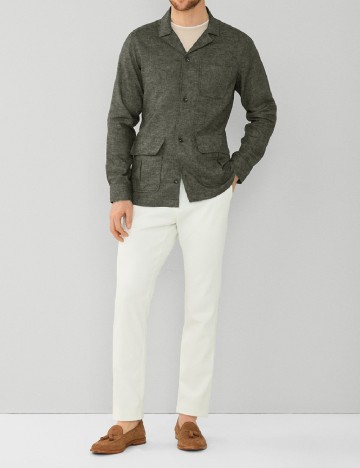 Sacou HACKETT, verde