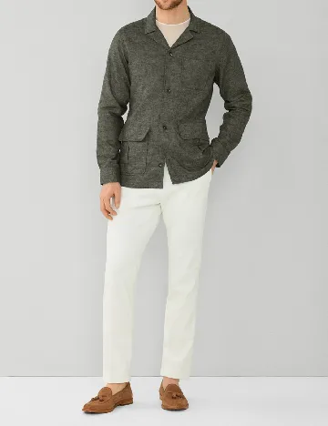 Sacou HACKETT, verde