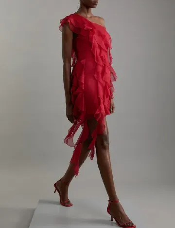 Rochie scurta Karen Millen, rosu Rosu