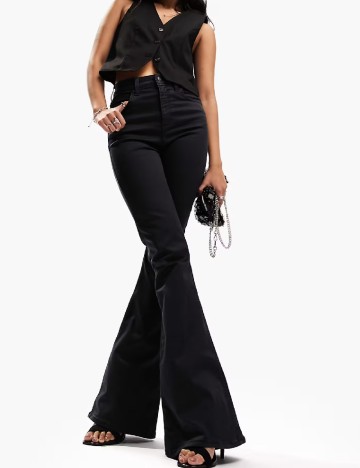 Pantaloni ASOS, negru