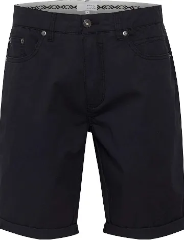 Pantaloni scurti !Solid, negru