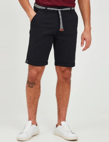Pantaloni scurti !Solid, negru
