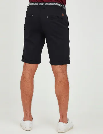 Pantaloni scurti !Solid, negru