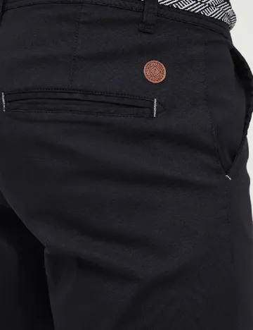 Pantaloni scurti !Solid, negru