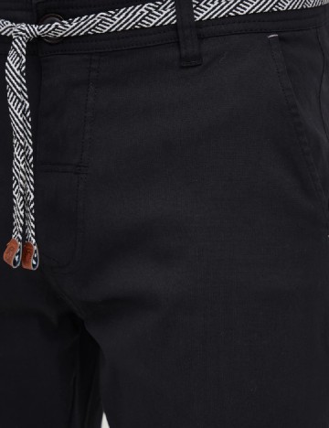 Pantaloni scurti !Solid, negru