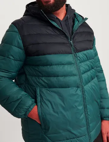 Geaca Jack&Jones Plus Size Men, verde Verde