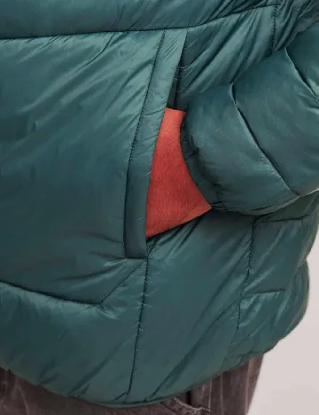 Geaca Jack&Jones Plus Size Men, verde Verde