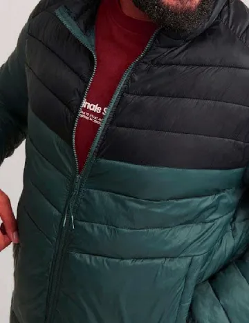 Geaca Jack&Jones Plus Size Men, verde Verde