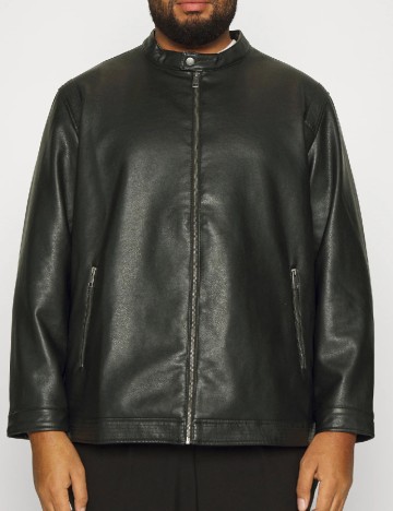 Jacheta Jack&Jones Plus Size Men, negru