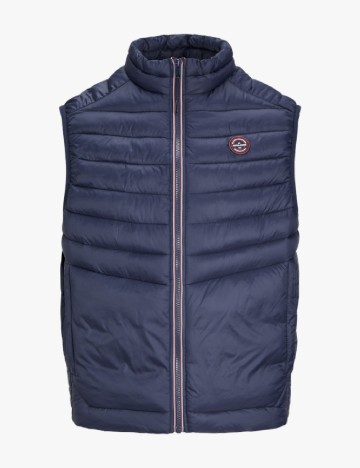 Vesta Jack&Jones Plus Size Men, bleumarin