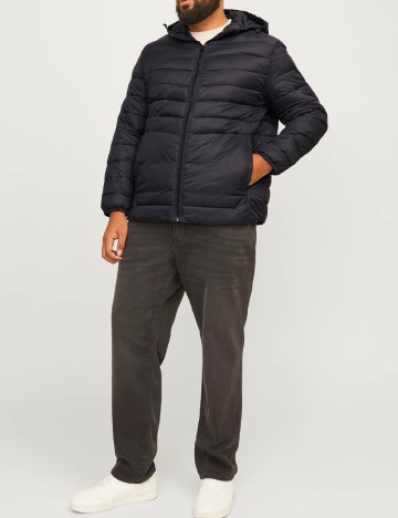 Geaca Jack&Jones Plus Size Men, negru