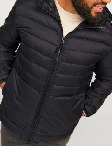 Geaca Jack&Jones Plus Size Men, negru
